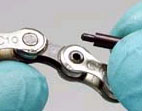 Simply pull to remove the pilot