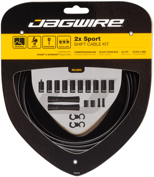 Jagwire 2x Sport Shift Kit Jagwire 2x Sport Shift Kit