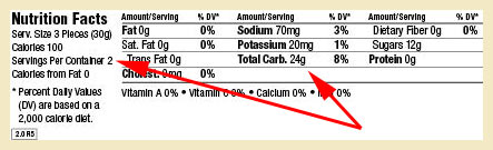 Read the labels to know what you're getting!
