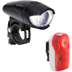 Planet Bike Superflash/Blaze 1/2W Combo Light Set