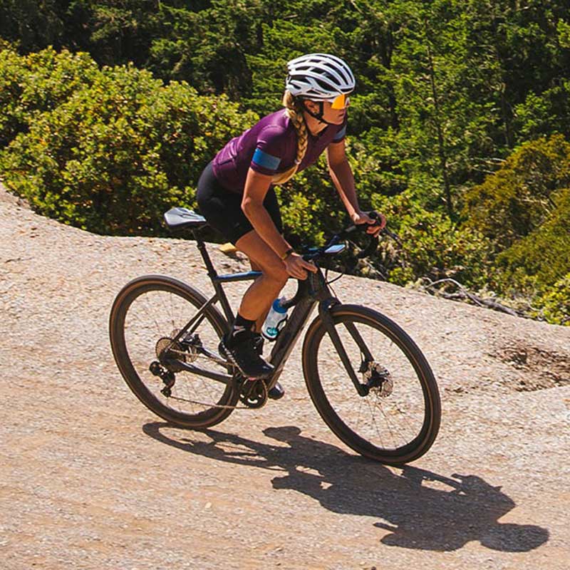 Riding bikes is fun!